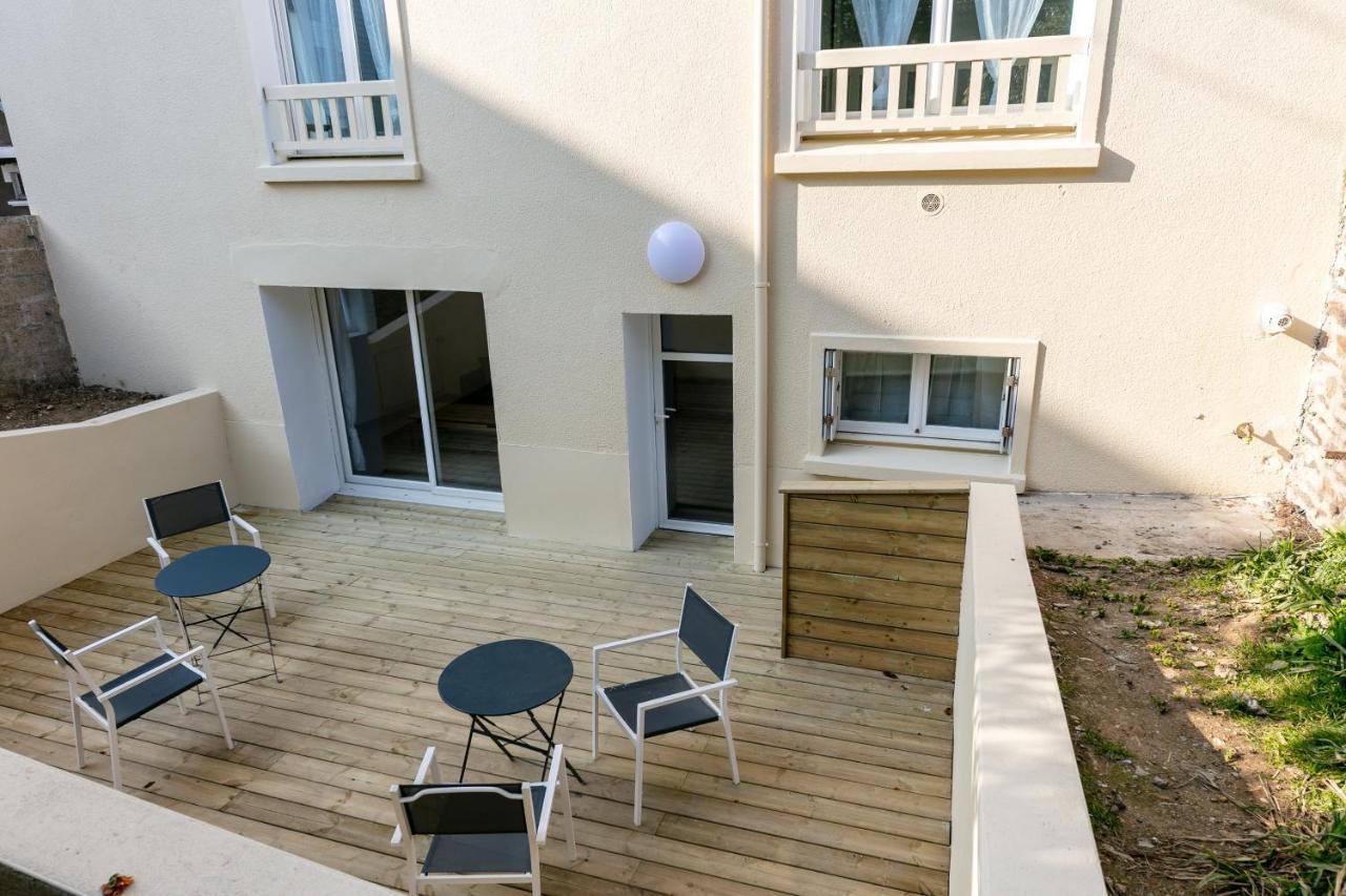 Le Belem : Chambre Spacieuse Avec Sdb Privative, Cuisine Et Salon Partages, Terrasse, Proche Facs Et Centre Breszt Kültér fotó